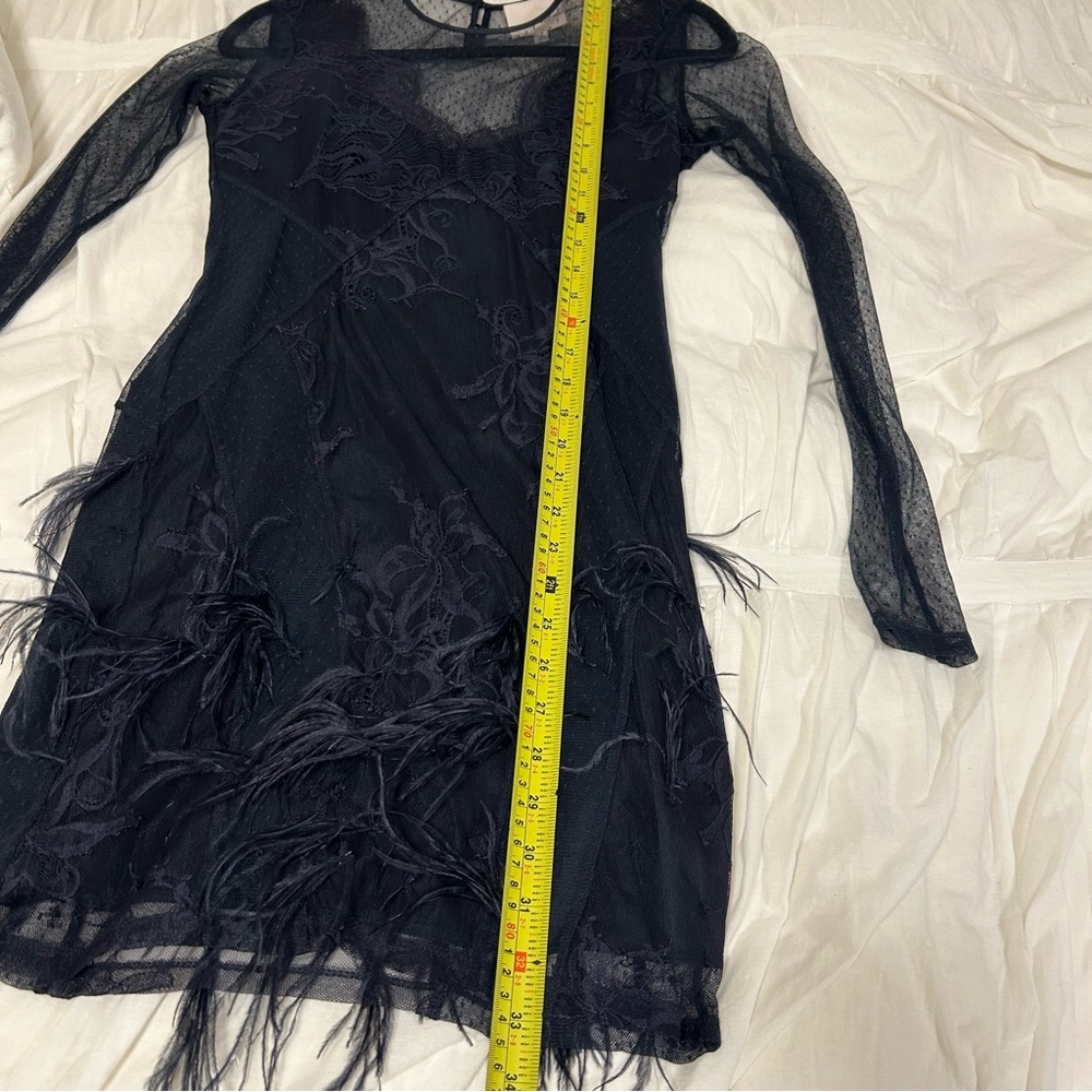 Cinq a Sept Amabella Embroidered Cocktail Dress With Slip - Picture 13 of 15